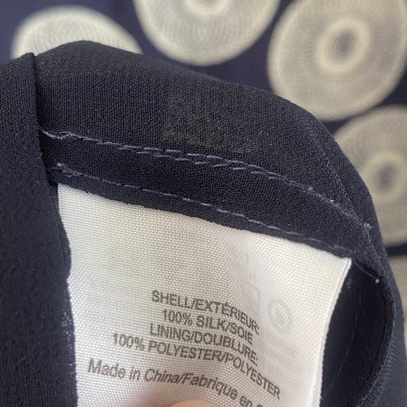 Tory Burch womens gray polo shirt long sleeve logo button pima cotton - Picture 3 of 5